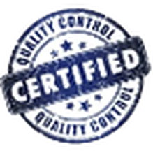 Quality certification badge
